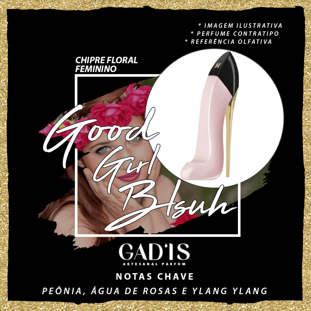 CALIA (Good Girl Blush) - 60ml - Perfumes contratipos e autorais, que fixam  e projetam como os melhores perfumes do mundo